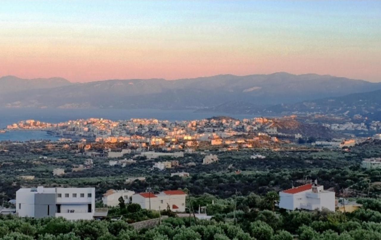 Villa Marena With Extraordinary Views Agios Nikolaos  Bagian luar foto